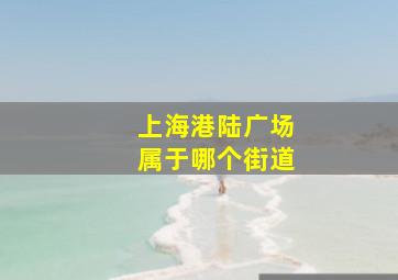 上海港陆广场属于哪个街道