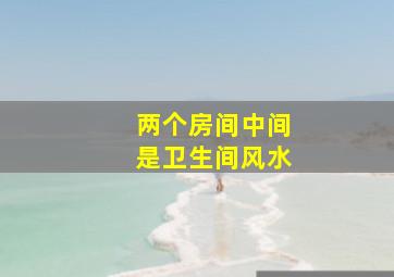 两个房间中间是卫生间风水