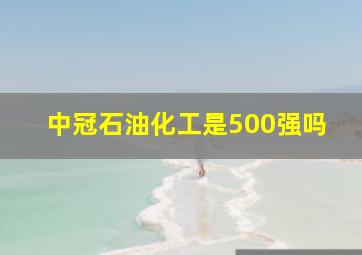 中冠石油化工是500强吗