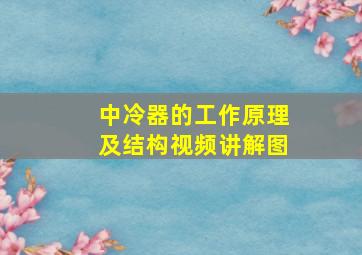 中冷器的工作原理及结构视频讲解图