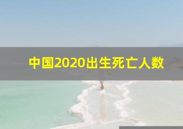 中国2020出生死亡人数