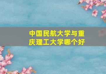 中国民航大学与重庆理工大学哪个好