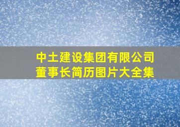 中土建设集团有限公司董事长简历图片大全集