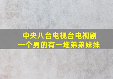 中央八台电视台电视剧一个男的有一堆弟弟妹妹