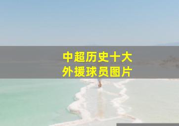 中超历史十大外援球员图片