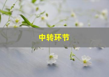 中转环节