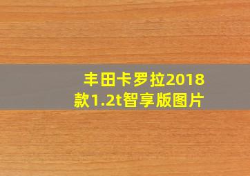 丰田卡罗拉2018款1.2t智享版图片