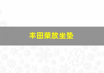 丰田荣放坐垫