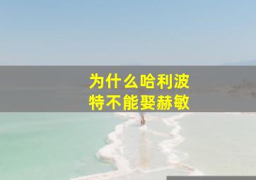 为什么哈利波特不能娶赫敏