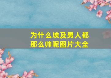 为什么埃及男人都那么帅呢图片大全