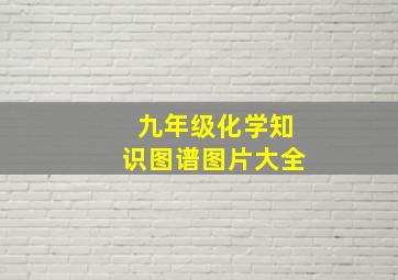 九年级化学知识图谱图片大全