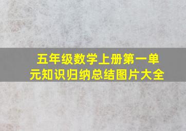 五年级数学上册第一单元知识归纳总结图片大全