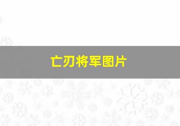 亡刃将军图片