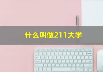 什么叫做211大学