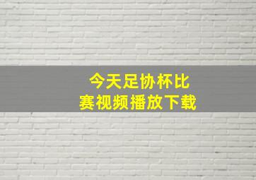 今天足协杯比赛视频播放下载