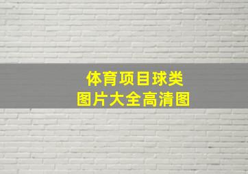 体育项目球类图片大全高清图