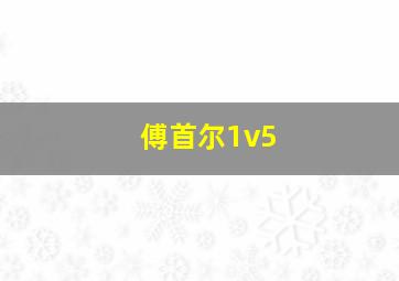 傅首尔1v5