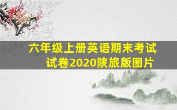 六年级上册英语期末考试试卷2020陕旅版图片