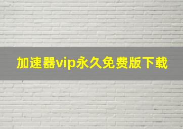 加速器vip永久免费版下载