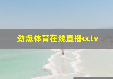 劲爆体育在线直播cctv