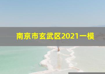 南京市玄武区2021一模