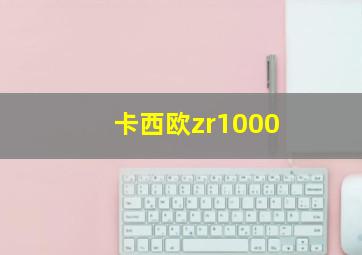 卡西欧zr1000