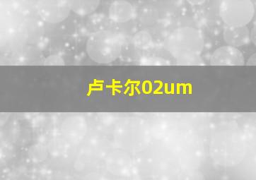 卢卡尔02um