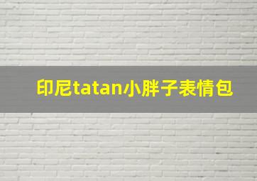 印尼tatan小胖子表情包