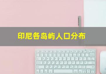 印尼各岛屿人口分布