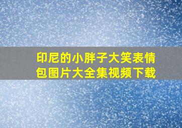 印尼的小胖子大笑表情包图片大全集视频下载