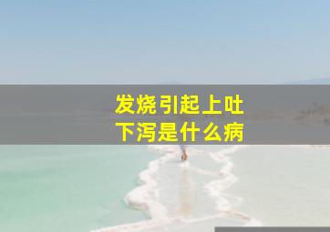 发烧引起上吐下泻是什么病