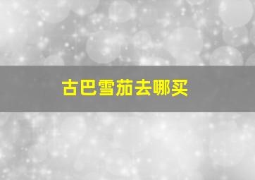 古巴雪茄去哪买