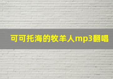 可可托海的牧羊人mp3翻唱