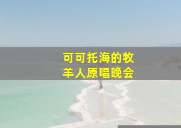 可可托海的牧羊人原唱晚会