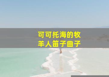 可可托海的牧羊人笛子曲子