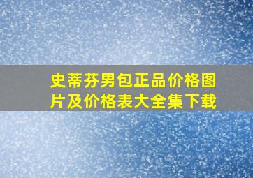 史蒂芬男包正品价格图片及价格表大全集下载