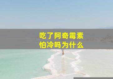 吃了阿奇霉素怕冷吗为什么