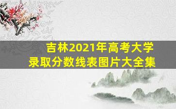 吉林2021年高考大学录取分数线表图片大全集