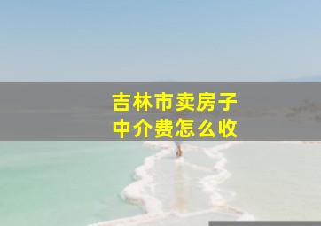 吉林市卖房子中介费怎么收