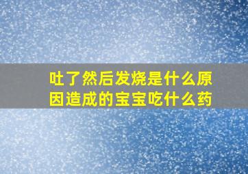 吐了然后发烧是什么原因造成的宝宝吃什么药