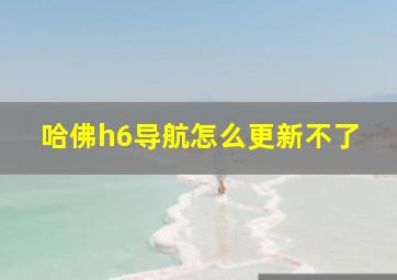 哈佛h6导航怎么更新不了