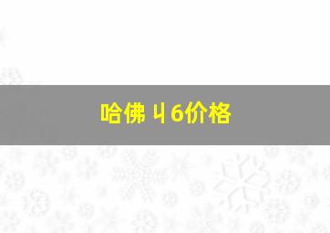 哈佛丩6价格