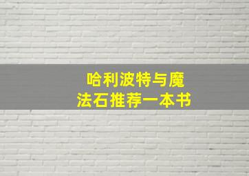 哈利波特与魔法石推荐一本书