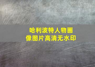 哈利波特人物画像图片高清无水印