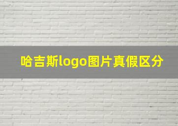 哈吉斯logo图片真假区分