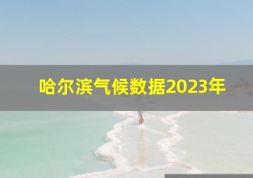 哈尔滨气候数据2023年