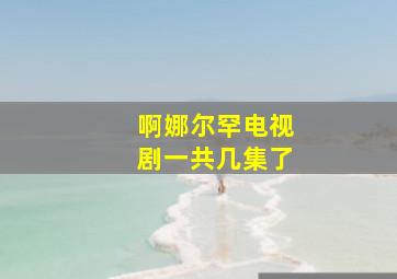 啊娜尔罕电视剧一共几集了