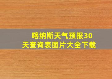 喀纳斯天气预报30天查询表图片大全下载