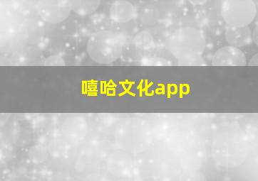 嘻哈文化app