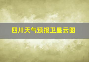 四川天气预报卫星云图